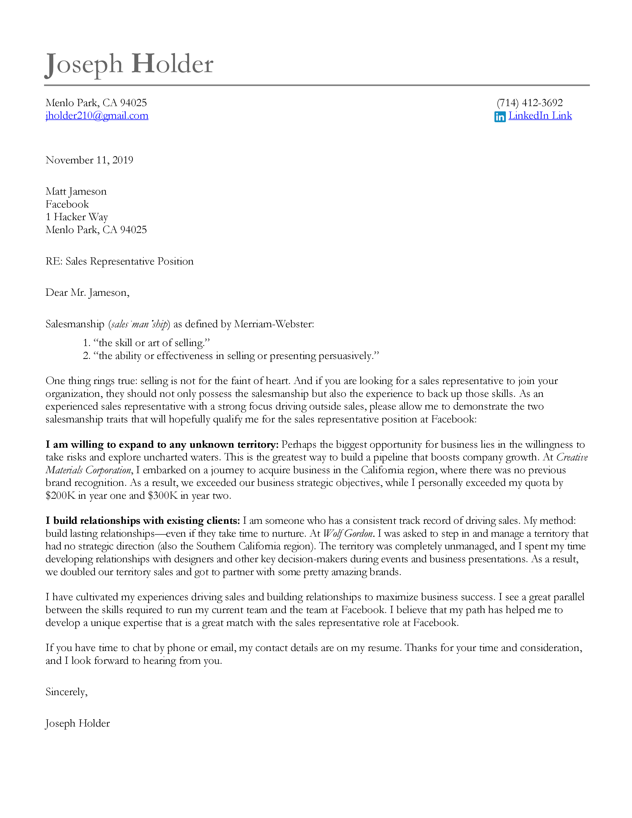 Great Cover Letter Sample from www.letseatgrandma.com
