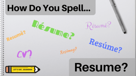 How Do You Spell Resume And Can - How Do You Spell Resume Correct Spelling How To Spell Resume Accent 480x270