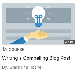 A screenshot of a LinkedIn Learning, an example of what would not be a useful MOOC on a resume.