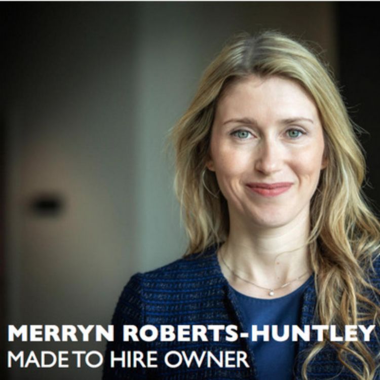 A headshot of career coach Merryn Roberts-Huntley of Made to Hire, the guest expert for the most downloaded Career Warrior Podcast episode of 2020.