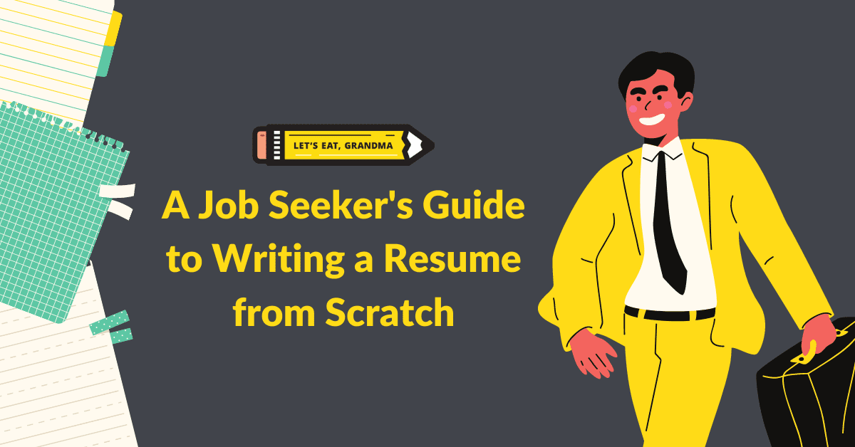 Resume Outline from Scratch Blog