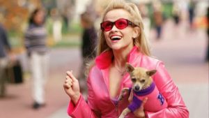 Elle Woods on first day of law school, which she used transferable skills to get in to