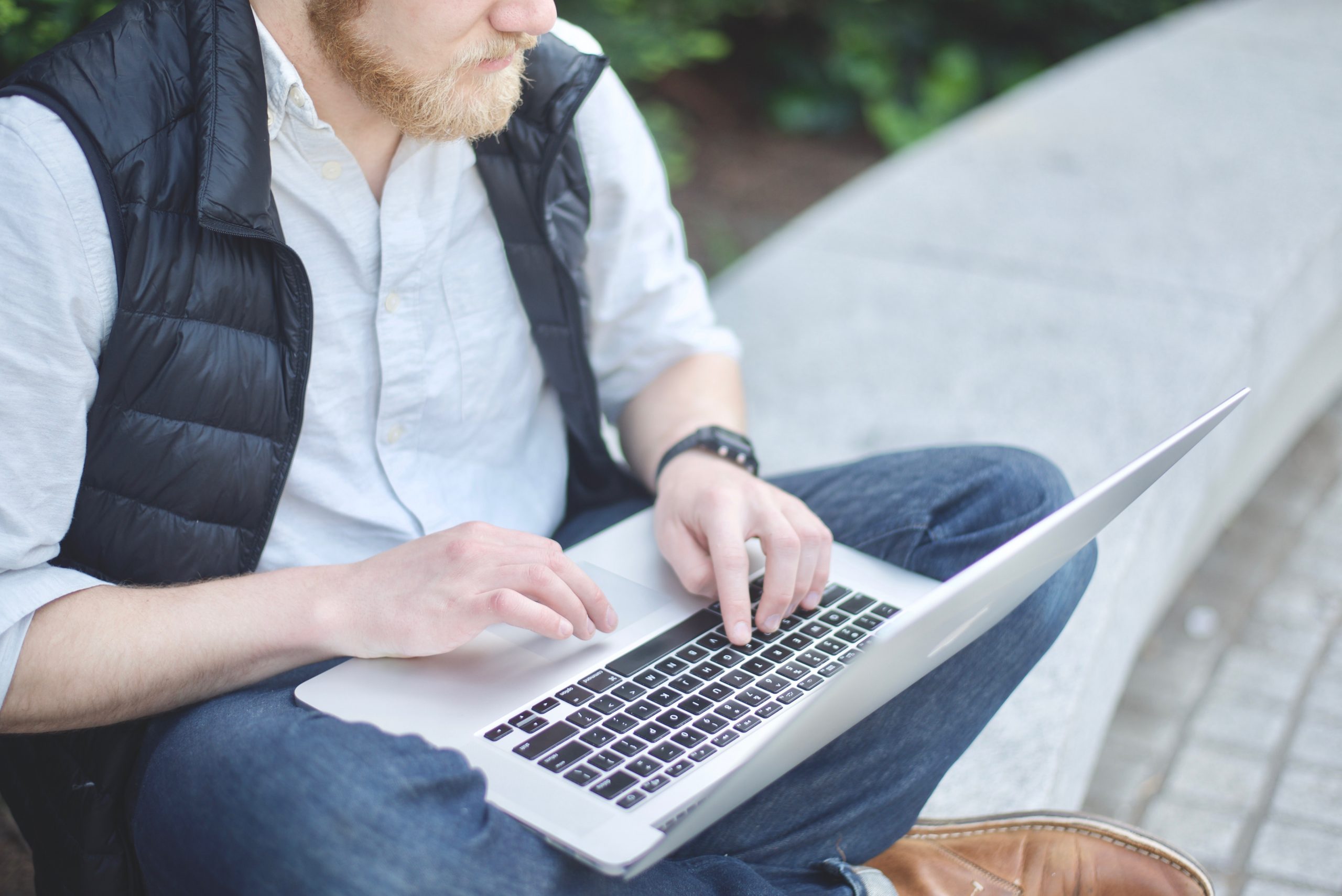 Man on computer updating his resume summaryPhoto by Lucian Novosel on Unsplash