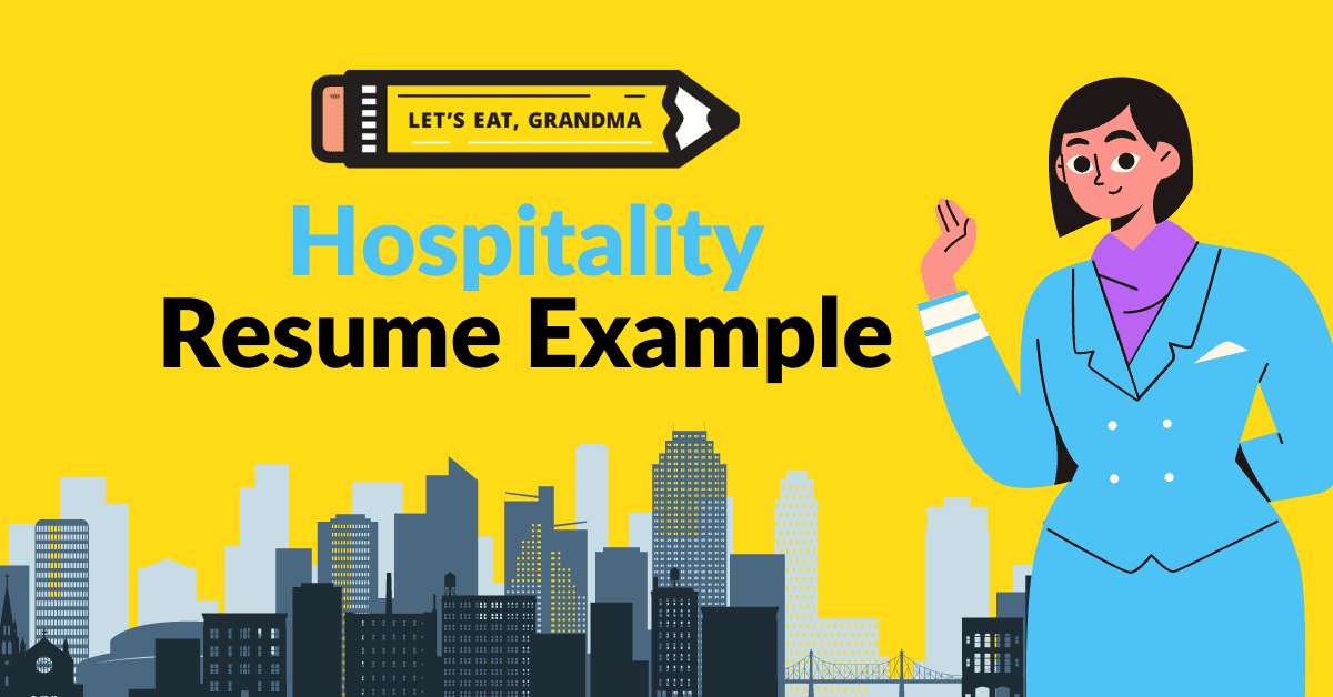 Hospitality resume example
