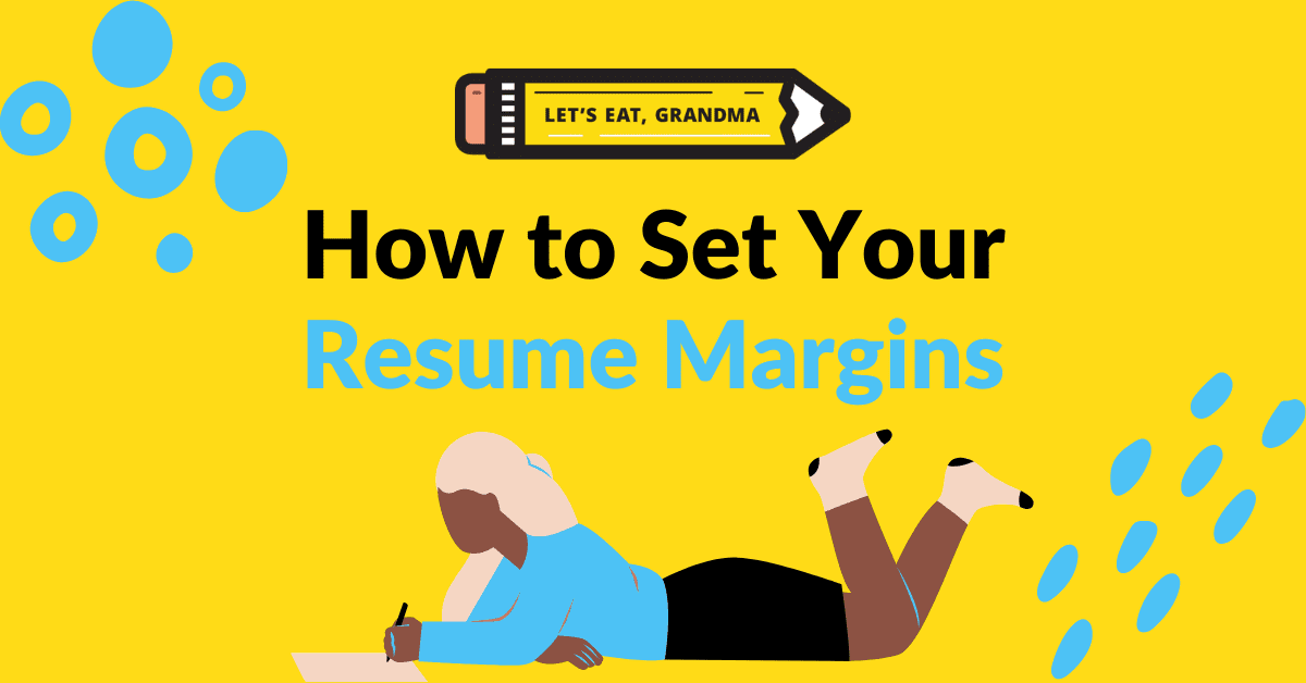 how to set your resume margins