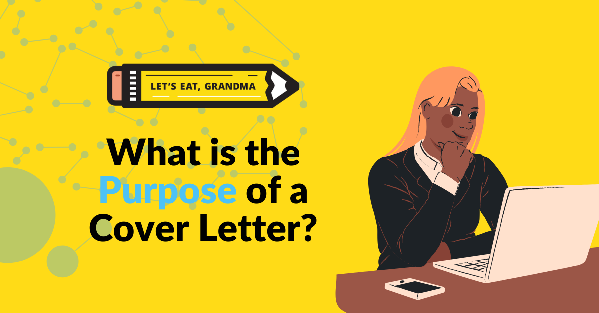purpose of a cover letter