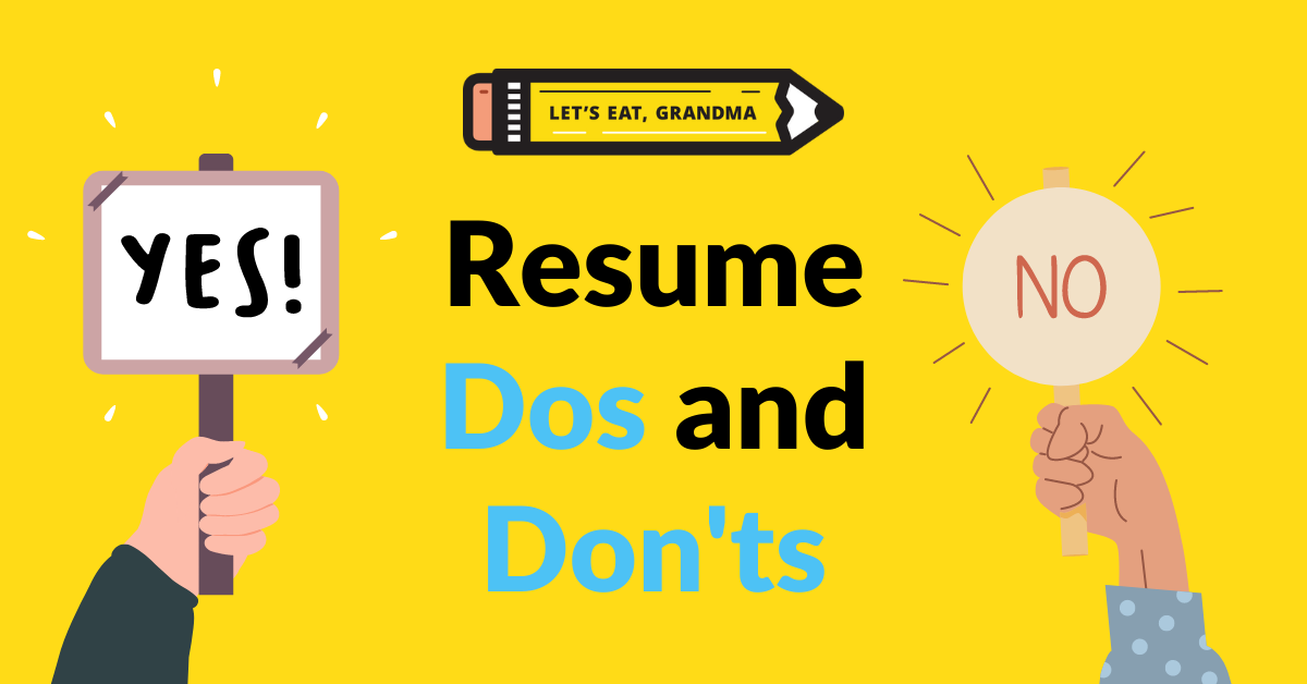 Resume Dos and Don'ts Blog