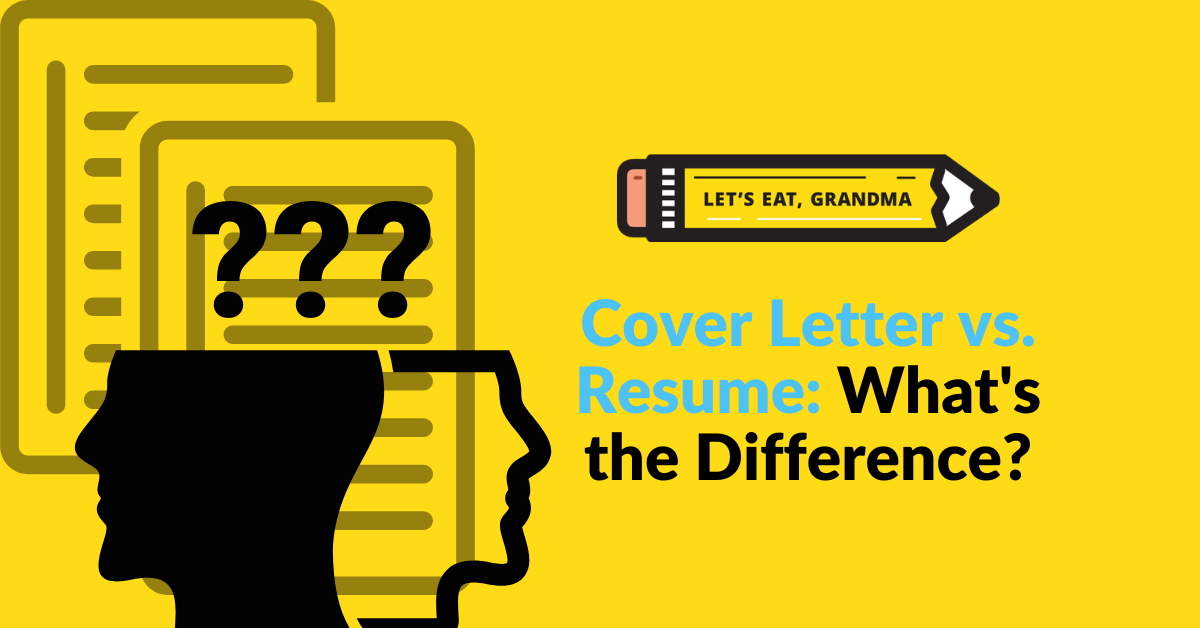 cover letter vs resume