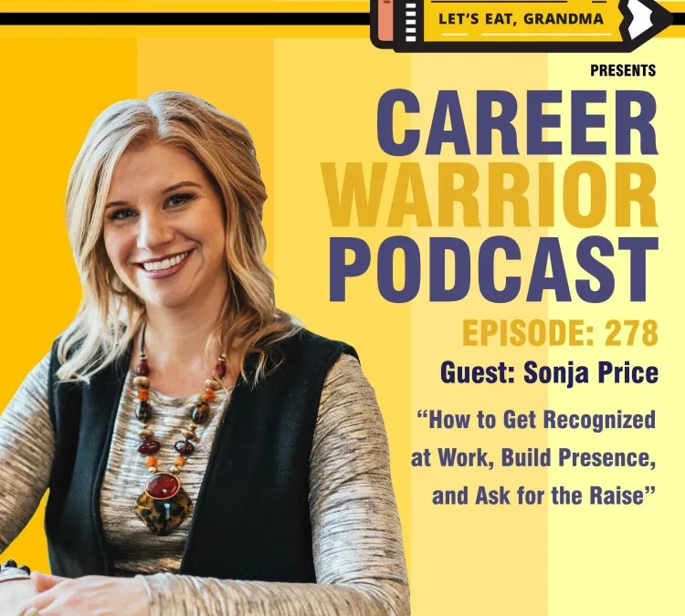 Cover image for Career Warrior Podcast episode #278 with Sonja Price