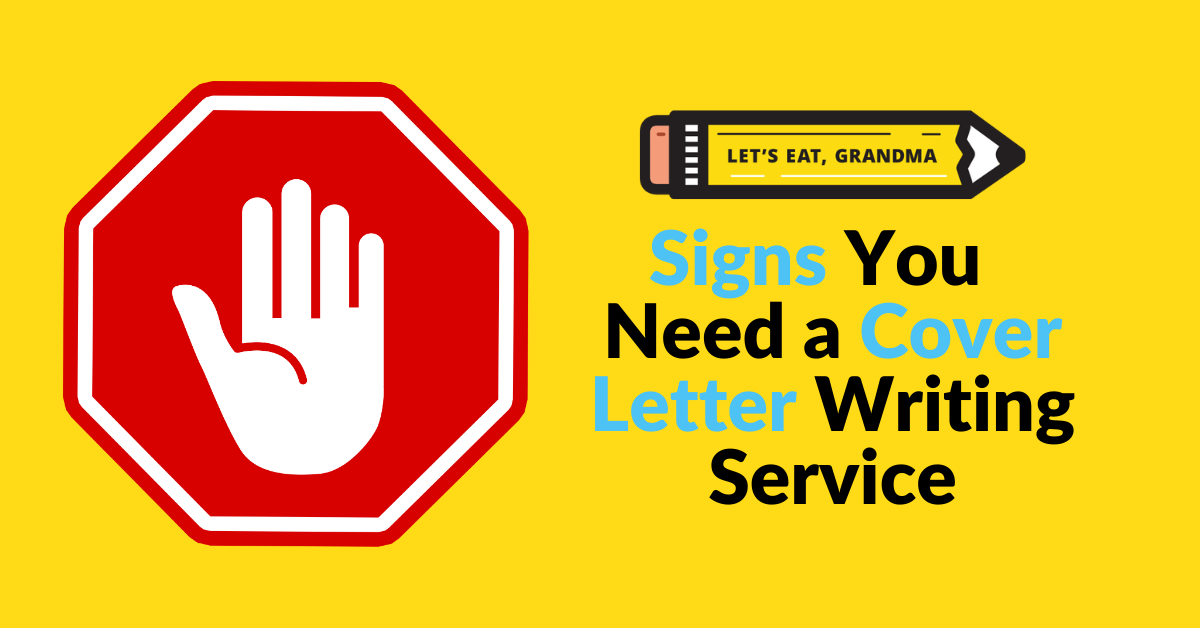 Signs you need a cover letter writing service