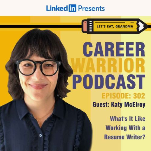 Cover image for Career Warrior Podcast episode #302 with Katy McElroy
