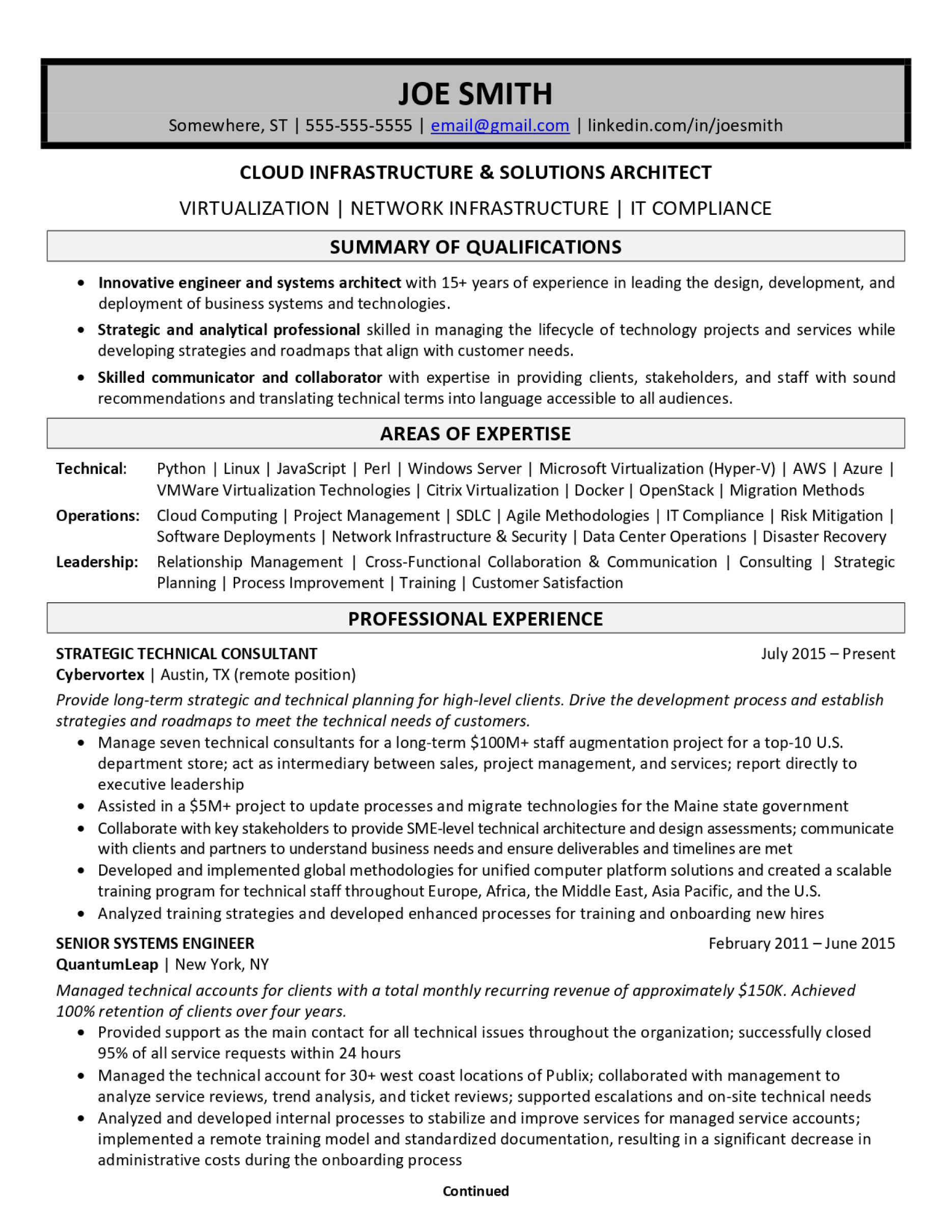 Page 1 of sample Data Analyst resume from Let's Eat, Grandma, the Best Resume Writing Service of 2022