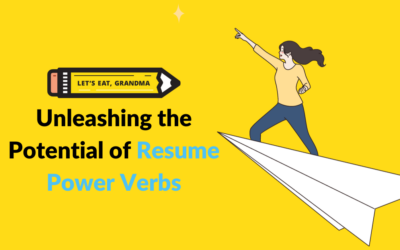 Unleashing the Potential of Resume Power Verbs