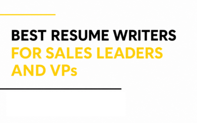 Best Resume Writers for Sales Leaders and VPs | 2026 Guide